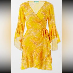 New with tags on Melissa odabash wrap mini dress